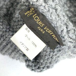 LOUIS VUITTON M74405 Damier Graphite Bonne Helsinki Damier Beanie